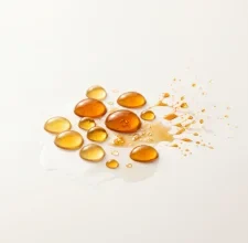 Apple cider vinegar droplets, the first named active in Gelataro